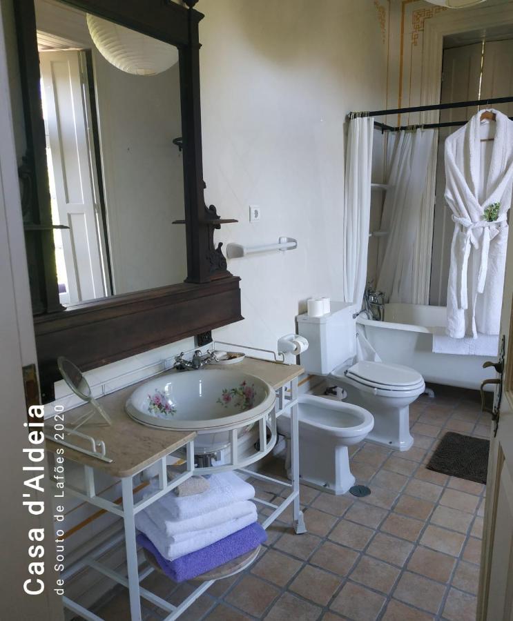 Casa D'Aldeia De Souto De Lafoes Pensionat Oliveira de Frades Exteriör bild